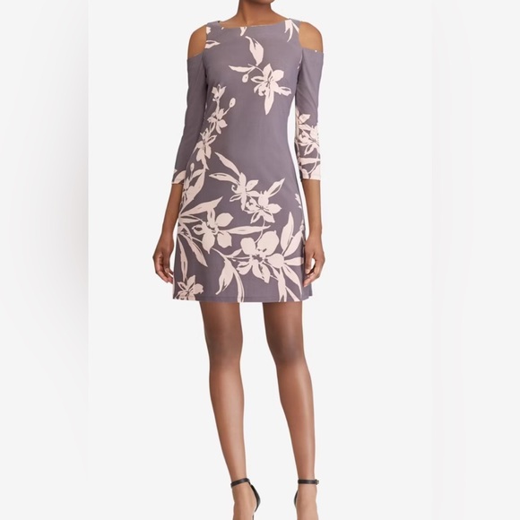 American Living Dresses & Skirts - American Living Women’s Verrana Floral Cold Shoulder Dress – Size 6